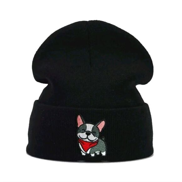 French Bulldog Dog Beanie Hat - Picture 1 of 3